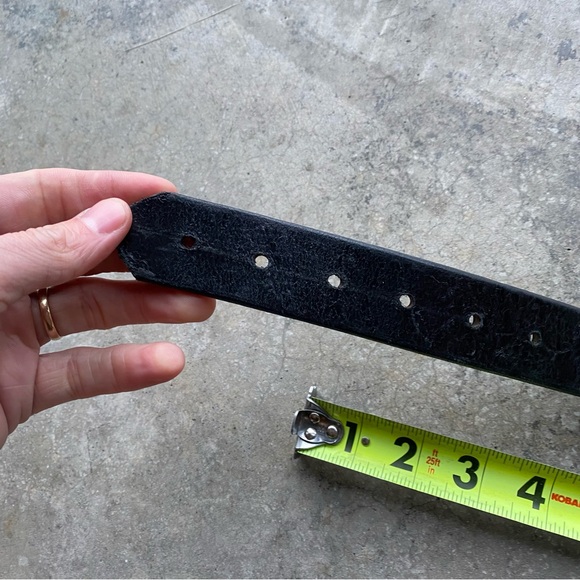 Vintage Dog Collar Hand-tooled Leather Eagle - Picture 10 of 10